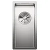 Image de BLANCO Claron 521564 180-IF Évier de cuisine sans banc de batterie pour installation normale et encastrée avec bec InFino en acier inoxydable satiné