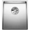 Image de BLANCO Claron 521570 340-IF Évier de cuisine sans banc de batterie pour installation normale et encastrée avec bec InFino en acier inoxydable satiné