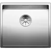 Image de BLANCO Claron 521574 450-IF Évier de cuisine sans banc de batterie pour installation normale et encastrée avec bec InFino en acier inoxydable satiné
