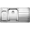 Image de Blanco 522105 Axis III 6 S-If Évier de Cuisine en Acier Inoxydable, edelstahl Meuble bas 60 cm - vasque à gauche
