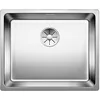Image de Blanco 522965 | Évier de cuisine en acier inoxydable ANDANO 500-IF | Couleur/Finition : acier poli 500 mm de largeur de bassin