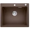 Image de Blanco 523695 Pleon 6 Silgranit PuraDur avec commande à dégonflage Café