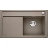 Image de BLANCO Zenar 45 S | Évier en granit en SILGRANIT tartufo | Type de montage : encastré par le haut | Bassin principal à droite | Pour armoires inférieures de 45 cm de large | Grand bac | Facile à