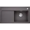 Image de Blanco Zenar 5 S-F SILGRANIT® PuraDur® avec commande de dégonflage ou de câble (Couleur: gris rocher)