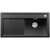 Image de BLANCO Zenar XL 6 S-F SILGRANIT anthracite | Type de montage : bac principal à droite | avec commande de vidange sans accessoires | grand bac | facile à nettoyer