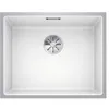 Image de BLANCO SUBLINE 500-IF SteelFrame Évier en granit blanc en SILGRANIT Type de montage : montage encastré par le haut et sur la surface | Pour armoires inférieures de 60 cm de large | Cadre en acier