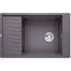 Image de Blanco 524835 Elon XL 6 S Évier de Cuisine, Felsgrau, 60 cm Unterschrank