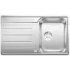 Image de Blanco 525330 CLASSIMO 45 S-If Évier de Cuisine en Acier Inoxydable, Stainless Steel Brush Finish, 45 cm Unterschrank
