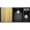 Image de BLANCO 525855 AXIA III 6 S-F Évier de cuisine Noir