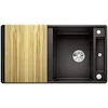 Image de BLANCO 525847 AXIA III 5 S-F Évier de cuisine Noir