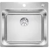 Image de Blanco 526124 Solis 500-IF/A Évier de Cuisine Inoxydable, Acier brossé, 60 cm Unterschrank