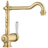 Image de BLANCO Tradon Robinet de cuisine en or satiné haute pression Clapet anti-retour Cartouche en céramique Qualité d'eau garantie et économie d'eau