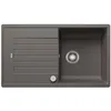 Image de BLANCO ZIA 5 S SILGRANIT Meuble à encastrer par le haut, réversible, avec commande de ventilation, grand bac de 50 cm, surface facile à nettoyer Gris volcanique