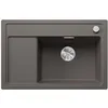 Image de BLANCO Zenar XL 6 S Compact 527368, Silgranit Gris volcanique, bac droit, avec commande de vidange, sans accessoires