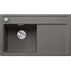 Image de BLANCO Zenar 45 S-F 527362, Silgranit gris volcanique, bac gauche, avec commande de vidange, sans accessoires