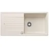 Image de BLANCO ZIA XL 6 S | Évier en granit en silgranit blanc doux | Type de montage : encastré par le haut | Réversible | Pour armoires inférieures de 60 cm de large | Grand bac | Surface facile à nettoyer