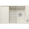 Image de BLANCO ELON XL 6 S-F 527071, SILGRANIT BLANC SOFT REVERSIBLE, AVEC ACCESSOIRES