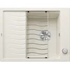 Image de BLANCO ELON 45 S 527068, Évier SILGRANIT Réversible, avec commande de vidange, avec accessoires Blanc