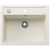 Image de BLANCO Dalago 6 527063 SILGRANIT Blanc doux avec commande de vidange