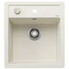Image de BLANCO Dalago 45-F 527060 SILGRANIT Blanc doux Évier avec commande de vidange
