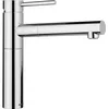 Image de BLANCO ALTA-S II Robinet de cuisine en chrome basse pression avec tuyau extractible Clapet anti-retour Cartouche en céramique Qualité d'eau garantie et économie d'eau