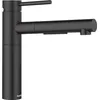 Image de BLANCO ALTA-S II Robinet de cuisine haute pression Anthracite Avec tuyau extractible Clapet anti-retour Cartouche en céramique Qualité d'eau garantie et économie d'eau