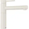Image de BLANCO ALTA II | Robinet de cuisine en blanc doux | Haute pression | Clapet anti-retour | Cartouche en céramique | Qualité d'eau assurée et économie d'eau | [4,5 x 23,2 x 22,6 cm]
