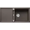 Image de BLANCO ADIRA XL 6 S-F, SILGRANIT Coffee Type d'encastrement : affleurant, réversible, avec commande de purge, avec accessoires, meuble bas de 60 cm, grand bac et surface facile à nettoyer