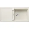Image de BLANCO Adira XL 6 S SILGRANIT Meuble à encastrer par le haut, réversible, avec commande, avec accessoires, grand bac et surface facile à nettoyer Blanc