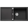 Image de BLANCO Adira XL 6 S SILGRANIT Meuble encastrable réversible avec commande de vidange et accessoires Anthracite Grand bac Surface facile à nettoyer