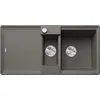 Image de BLANCO ADIRA 6 S-F SILGRANIT Meuble bas de 60 cm avec bac à fleur de surface, réversible, avec commande, avec accessoires, grand bac et surface facile à nettoyer