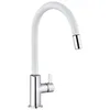 Image de KLUDI Bingo 468519378 Star XS Robinet d'évier Chromé/blanc mat