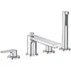Image de Kludi WF ZENTA SL und Brausearmatur Vierloch DN 15 chr 1 pièces