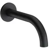 Image de Bozz DN20 Bec d'écoulement pour baignoire Noir mat 160 mm