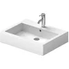Image de Duravit Waschtisch VERO m ÜL HLB 600x470mm 1 Hahnloch weiß 1 pièces
