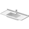Image de Duravit Starck 3 - Lavabo meuble 105 cm blanc wondergliss