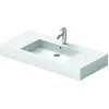 Image de Duravit Vero lavabo de meuble 105cm avec palier, avec banc de robinet, 1 robinet Couleur : Blanc - 0329100000