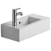 Image de Duravit Vero   Lavabo Vero 50 cm avec trop-plein Diametro 35 gauche blanc