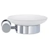 Image de Duravit Porte-savon mural en forme de D - Chromé