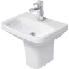 Image de Duravit DuraStyle 070845000 Lavabo Blanc 450 mm