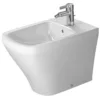 Image de Bidet Sur Pied Durastyle Blanc Avec Trop Plein et Fixations