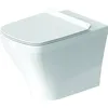 Image de Duravit DuraStyle 21500900000 Abattant de WC avec sortie horizontale Blanc 570 mm