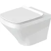 Image de Cuvette suspendu 540mm Durastyle blanc fond creux Rimless avec système Durafix réf 2551090000