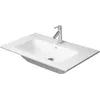 Image de Duravit Möbelwaschtisch ME by Starck m ÜL m HLB 830x490mm 1 Hahnloch weiß 1 pièces