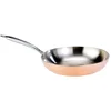 Image de Tornwald-Schmiede Poêle en cuivre à induction : poêle en cuivre (26 cm) (poêles à noyau en cuivre, poêle grill en cuivre, plaque de cuisson à induction)