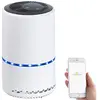 Image de Sichler Haushaltsgeräte appareil de purification de l'air: purificateur d'air avec ioniseur, filtre à air 2en1, Wi-Fi et application, jusqu'à 30 m² (purificateur d'air avec appartement pilotage)