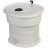 Image de Sichler Haushaltsgeräte Mini machine à laver : mini machine à laver de voyage pliable, jusqu'à 1,5 kg, pulsateur, minuterie, 50 W (machine à laver de camping, pliable, corps)