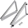 Image de reVolt Support solaire : support de panneau solaire réglable en aluminium de 104 cm, jusqu'à 120 kg (support de panneau solaire)