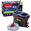 Image de Vileda H2prO système rotatif à pédale, Séparation de l’eau propre et sale, Essorage sans effort, Nettoyage en microfibres, Sans contact avec les mains, Design ergonomique