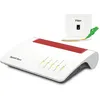 Image de FRITZ!Box 5590 Fiber Edition International, modem-routeur fibre optique et MESH Master avec Wi-Fi 6 jusqu'à 2400 Mbps + 1200 Mbps, 2,5 Gigabit LAN, 4x gigabit-LAN, 2x USB 3.0, AON + GPON